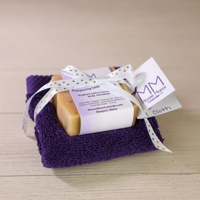 cloth & lavender soap