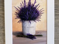 pot of lavender 4x6 print