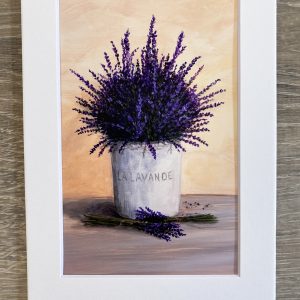 pot of lavender 4x6 print