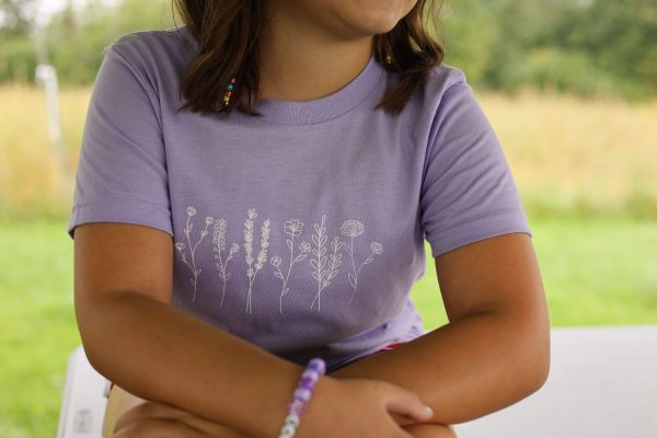 lavender youth shirt