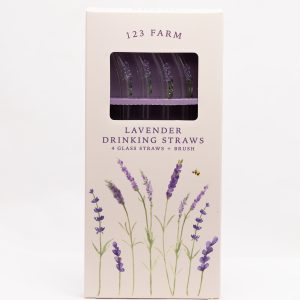 Lavender Drinking Straws