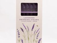 Lavender Drinking Straws