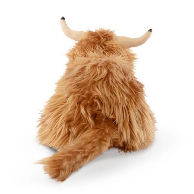 Highland Cow - reclining - back