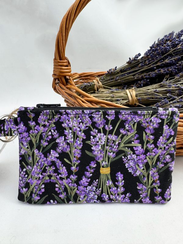 Lavender Sprig Coin Purse