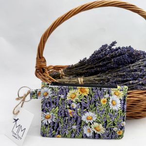 Lavender and Daisies Mini Wallet