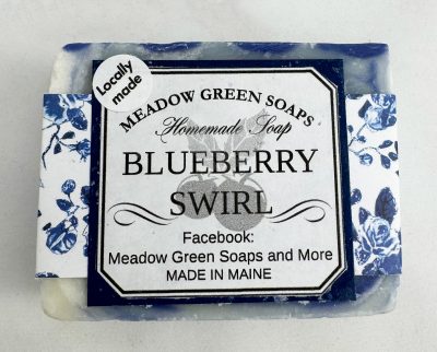 Blueberry Swirl Soap